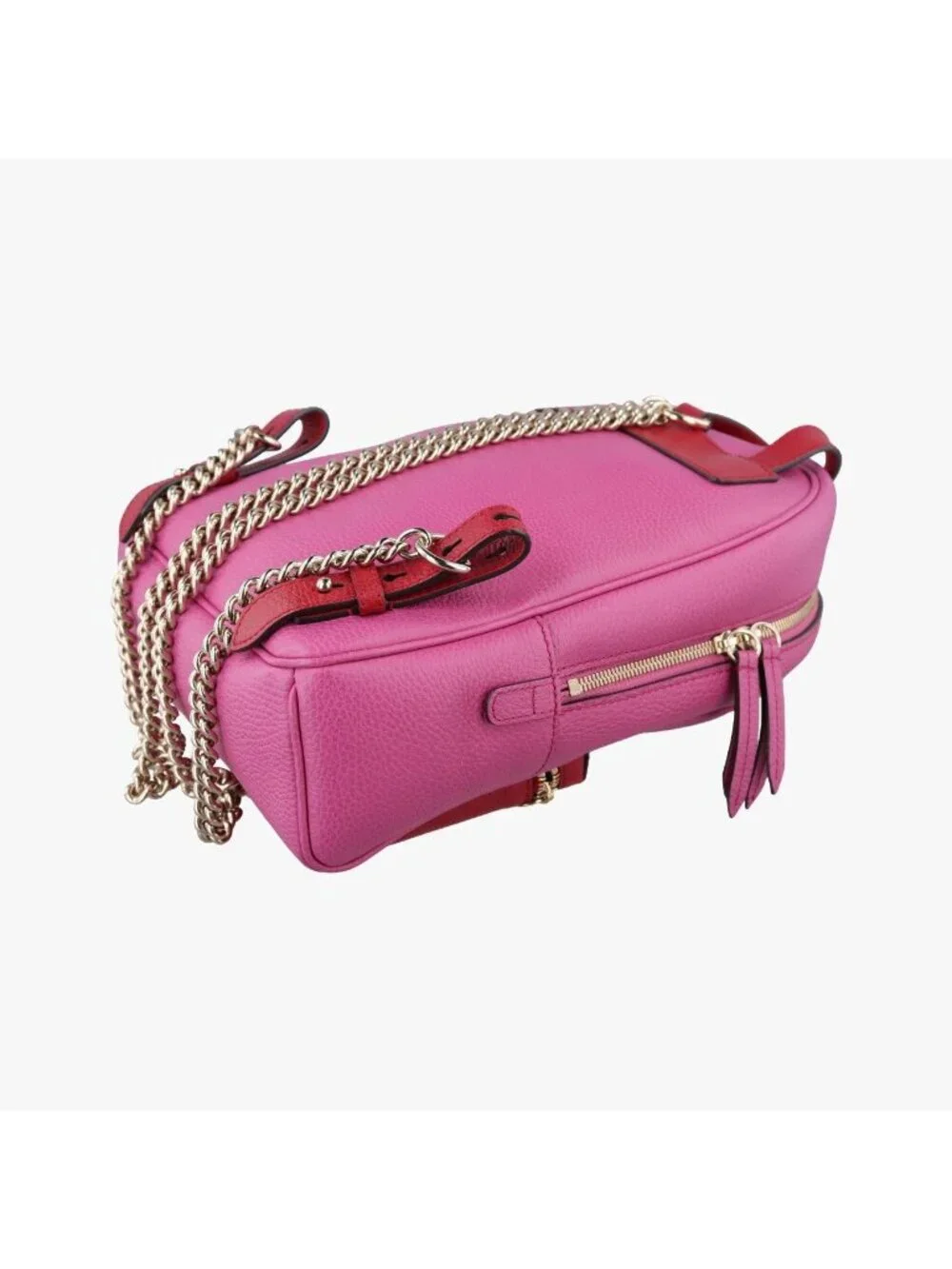 Gucci Soho Rose Red Leather Backpack
